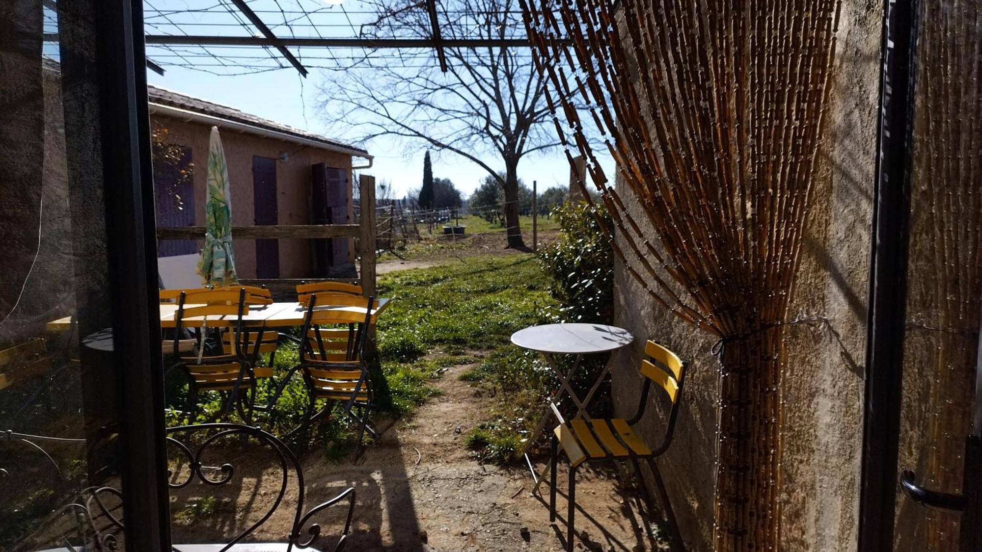 Studio Independant Dans Ferme Equestre オープス エクステリア 写真